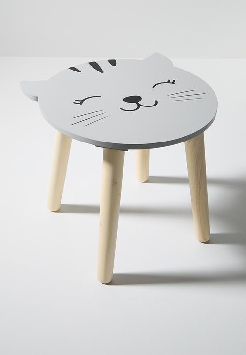 H&S - Kitty Stool - Grey