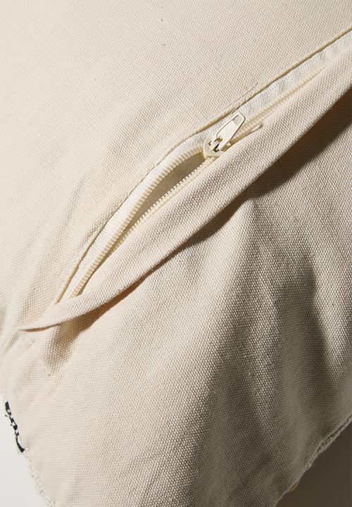 Sixth Floor - Ronan Embroidered Check Scatter - Multi
