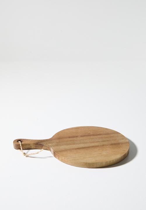 Excellent Houseware - Round Cheese Board with Cheese Knife & Fork