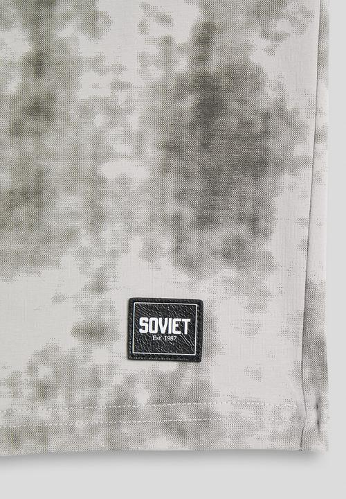 SOVIET - Boys Rotary Print T-Shirt - Cloud