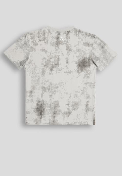 SOVIET - Boys Rotary Print T-Shirt - Cloud