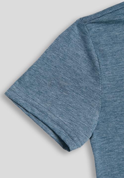 Pop Candy - Sonic The Hedgehog tee - blue melange