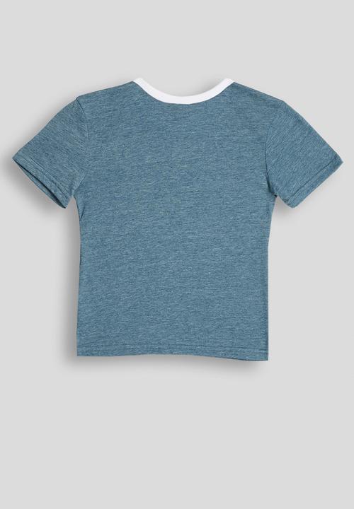 Pop Candy - Sonic The Hedgehog tee - blue melange