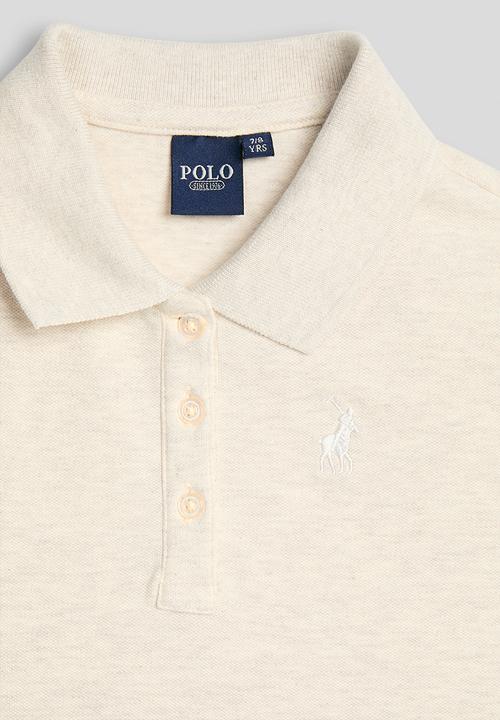 POLO - Girls Nina Short sleeve Golfer - Stone
