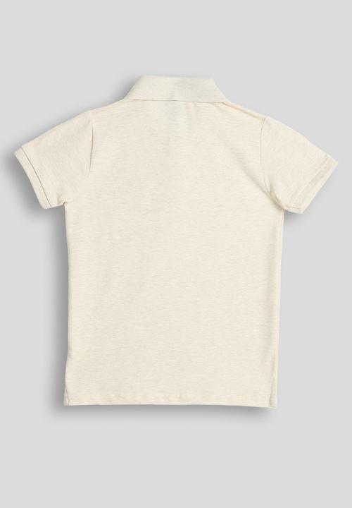POLO - Girls Nina Short sleeve Golfer - Stone
