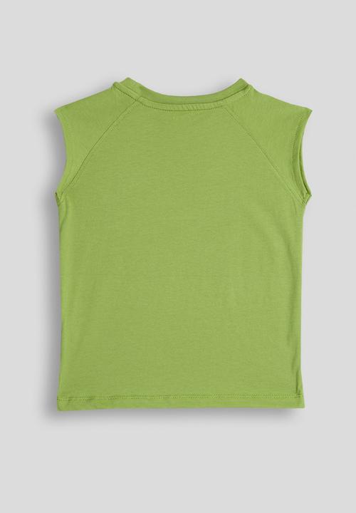 POLO - Girls Candice Raglan Sleeveless Tee - Green