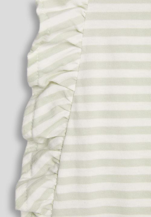POLO - Girls Chloe Frill Sleeveless Tee - Cool Sage