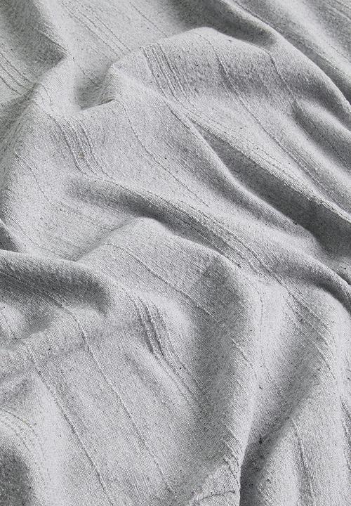 H&S - Cotton Blanket - Grey