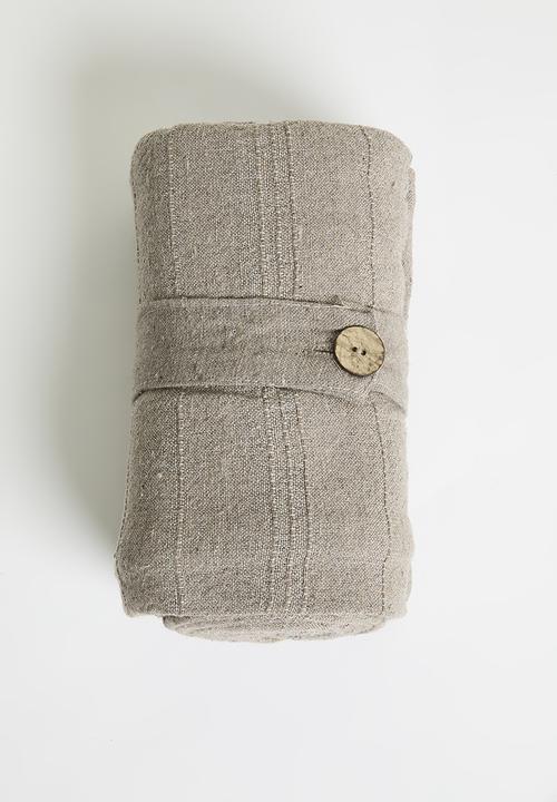 H&S - Cotton Blanket - Natural