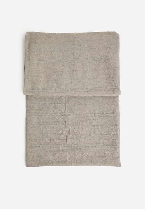 H&S - Cotton Blanket - Natural