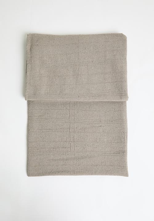 H&S - Cotton Blanket - Natural