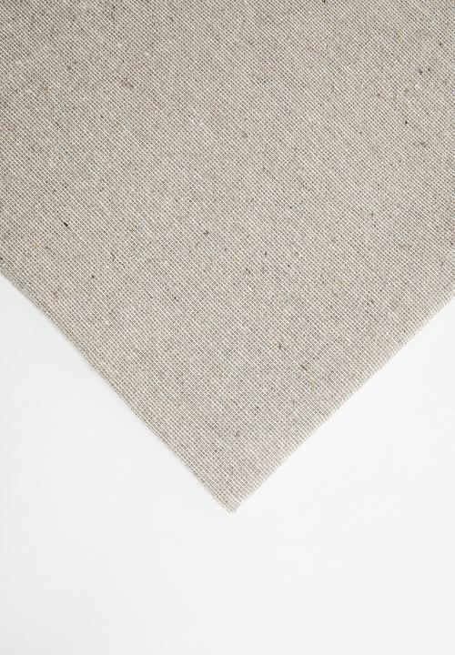 H&S - Cotton Melange Blanket - Natural