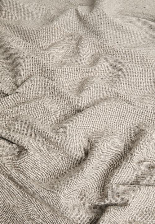 H&S - Cotton Melange Blanket - Natural