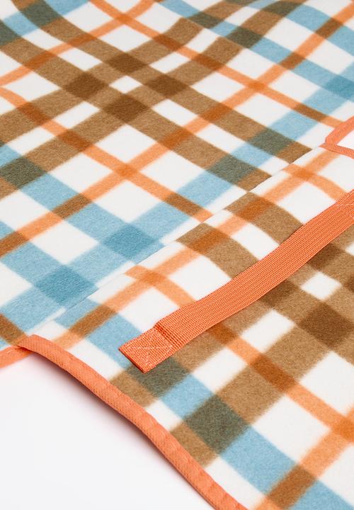 H&S - Parkside Picnic Blanket - Orange
