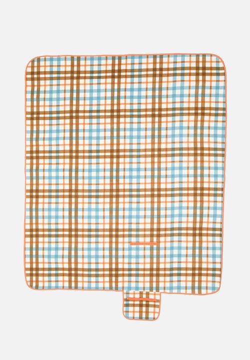 H&S - Parkside Picnic Blanket - Orange