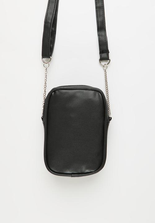 Pop Candy - Hello Kitty Quilted Pu Sling Bag - black