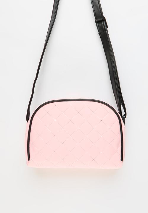 Pop Candy - Minnie Quilted Pu Crossbody - pink/black