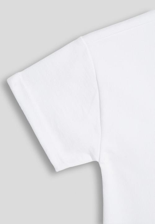 POLO - Girls Kim Sport Short sleeve Tee - White