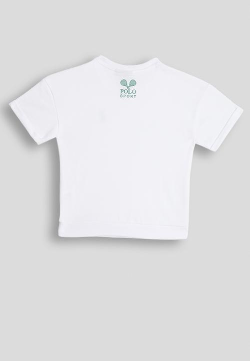 POLO - Girls Kim Sport Short sleeve Tee - White