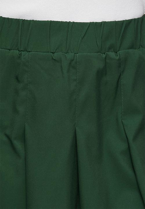 POLO - Wmn Sam Pleated Sport Skort - Forest Green