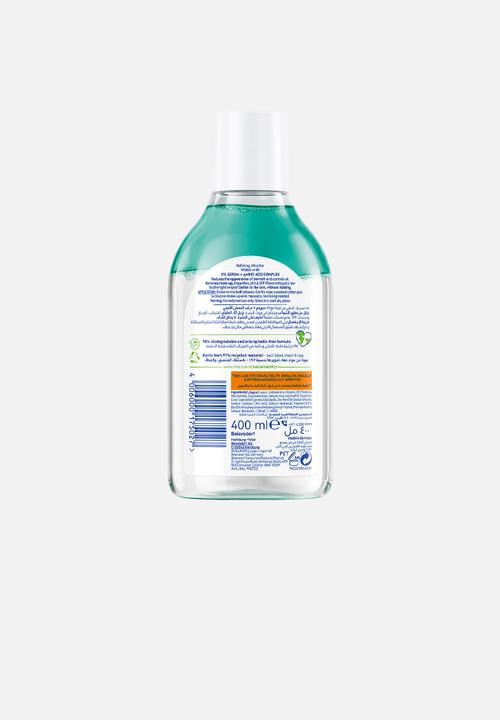 Nivea - Clear Up Face Micellar Water 5% Serum Effective Make-up & SPF filters Removal - 400ml