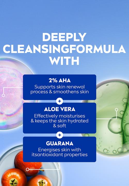 Nivea - LUMINOUS630 Instant Glow Cleanser Skin Glow Face Wash Cleansing Gel - 150ml