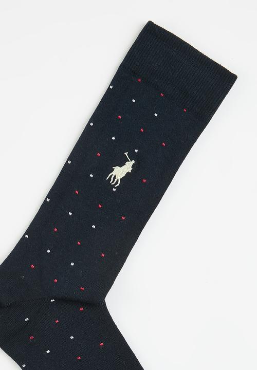 POLO - Ditsy Dot Sock - Navy