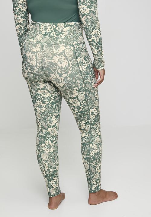 Lizzy - Plus ladies elasticated leggings - beach boho