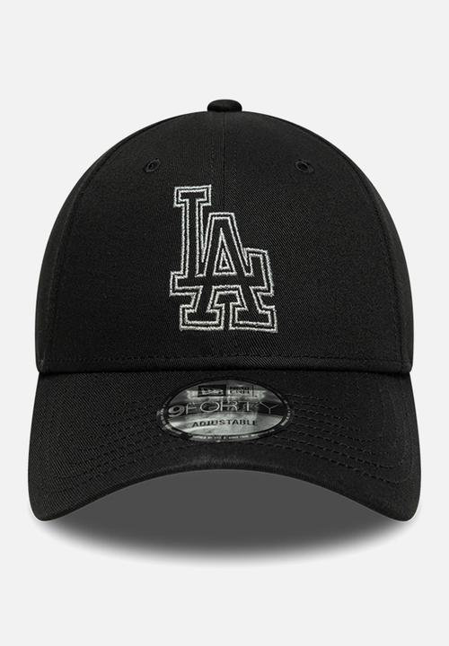 New Era - Metallic Outline 9Forty Losdod  Blkmts - Black