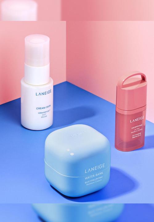 Laneige - Tint & Glow Mini Korean Skincare + Juicepop Box Lip Tint Gift Set