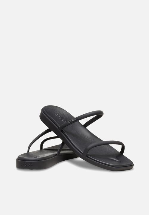 Crocs - Miami two strap sandal - black
