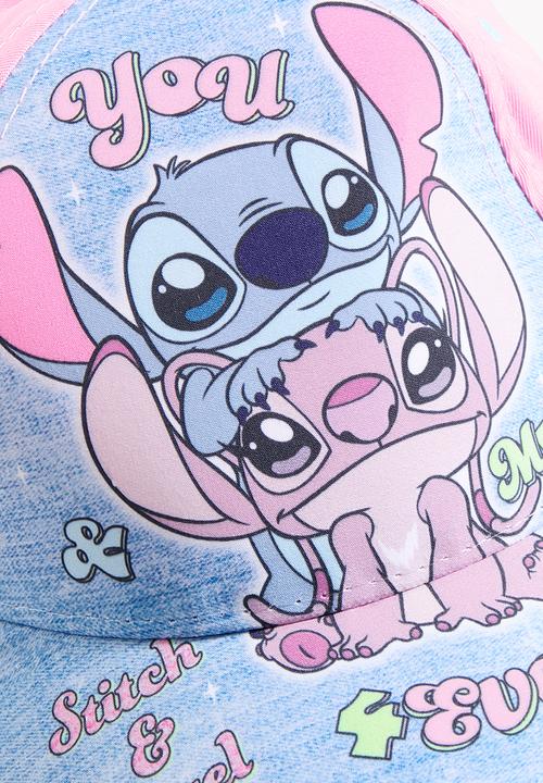 Pop Candy - Stitch 4Eva Girls Value Cap - azure blue/pink