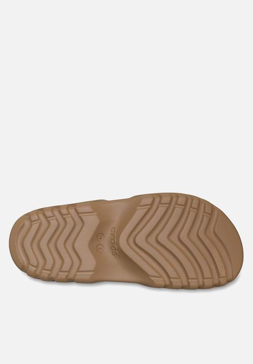 Crocs - Axle suede mule - sepia/dark cocoa