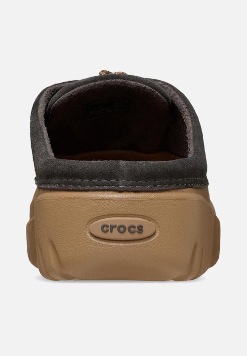Crocs - Axle suede mule - sepia/dark cocoa