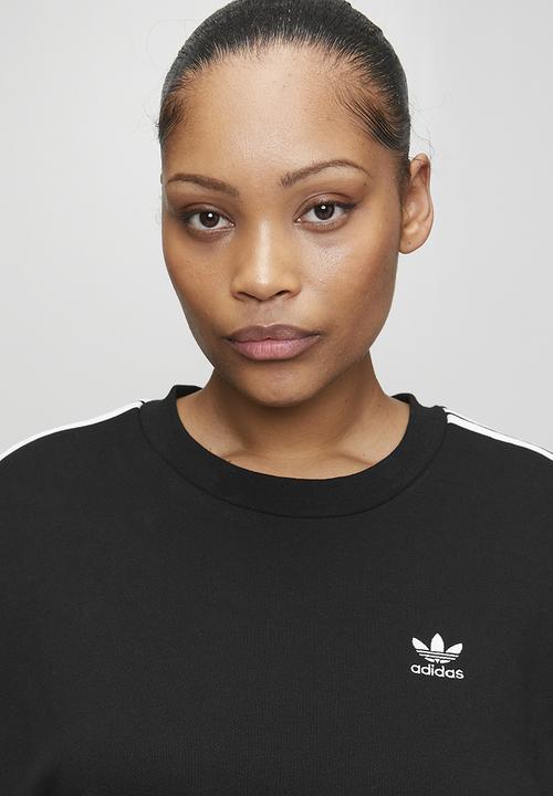adidas Originals - Plus 3s crew os w s26 top - black/white