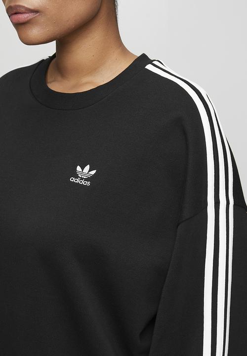 adidas Originals - Plus 3s crew os w s26 top - black/white
