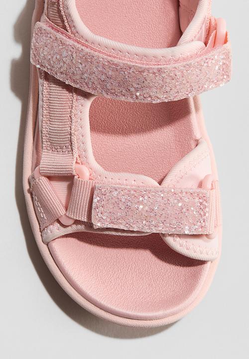 H&M - Scuba sandals - light pink/glittery