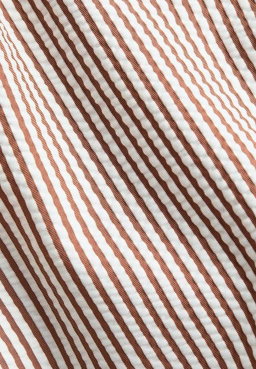 H&M - Swimming trunks - brown/striped