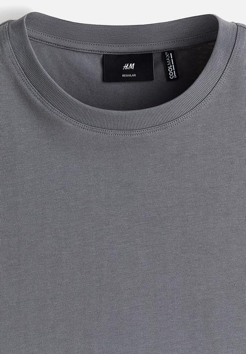 H&M - Coolmax regular fit vest top - grey