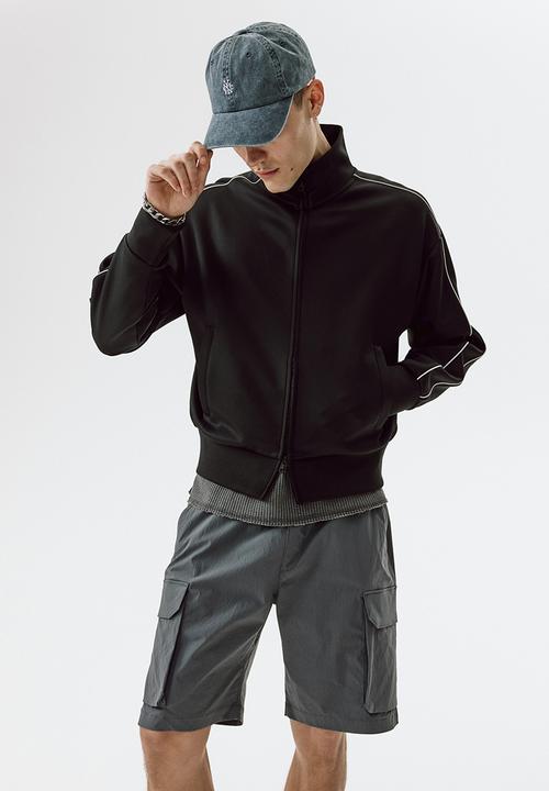 H&M - Regular fit cargo shorts - dark grey