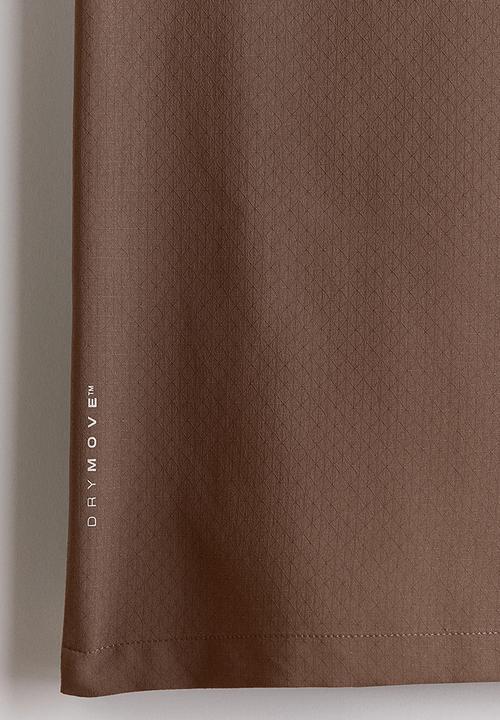 H&M - Regular fit sports vest top with drymove? - brown