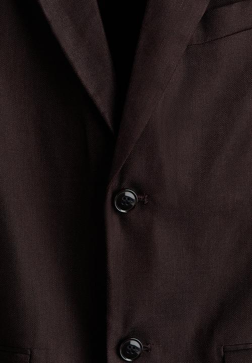H&M - Relaxed fit jacket - dark brown