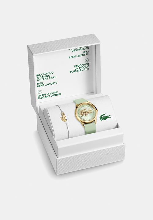 Lacoste - Deva Gift Set  2070067 Watch - Sage
