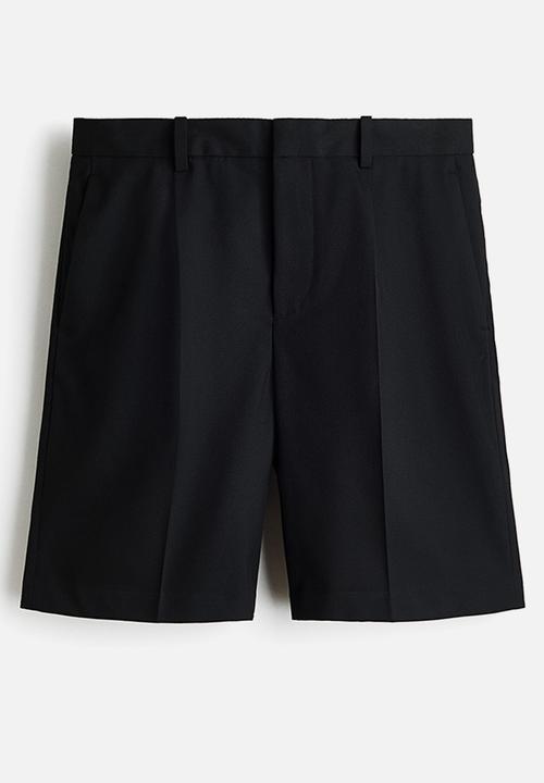 H&M - Loose fit bermuda shorts - black