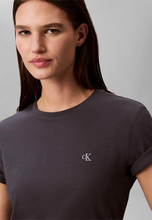 Calvin Klein - Short sleeve monogram crew tee - ebony
