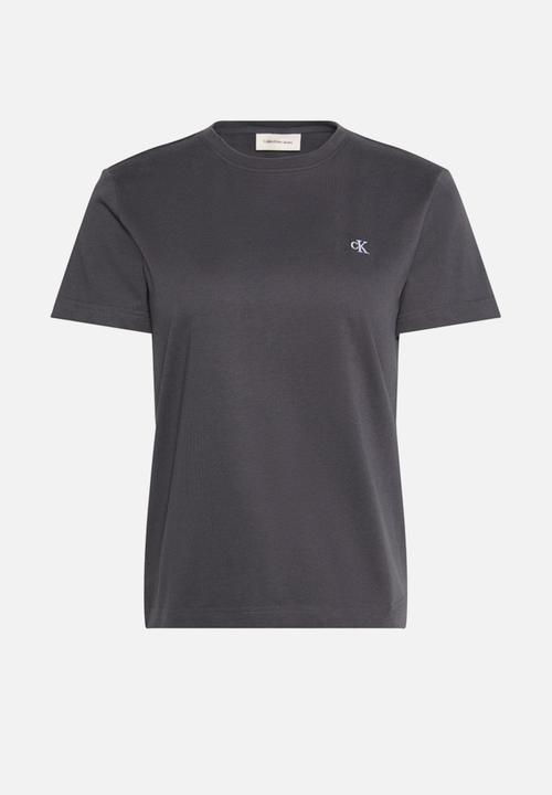 Calvin Klein - Short sleeve monogram crew tee - ebony