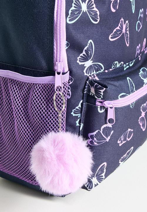 Pop Candy - Go & Shine Butterfly Backpack - light navy/multi