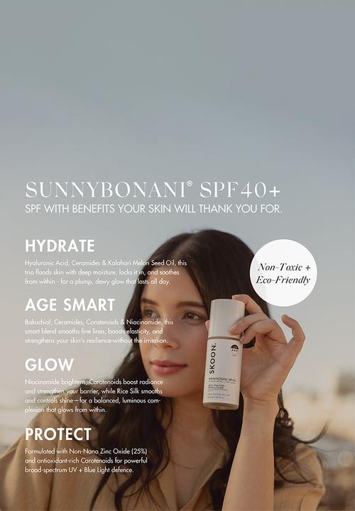 SKOON. - Sunny Days Duo Set  Sunnybonani SPF40+ 30ml + FREE Skin PJ’s Activator Face Mist 50ml