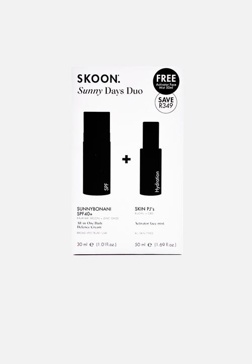 SKOON. - Sunny Days Duo Set  Sunnybonani SPF40+ 30ml + FREE Skin PJ’s Activator Face Mist 50ml