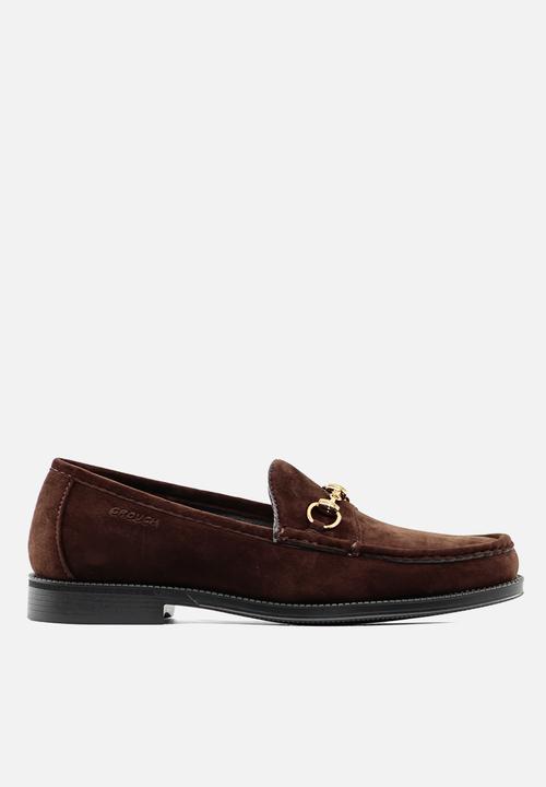 PC - Horsebit Suede loafer - Brown